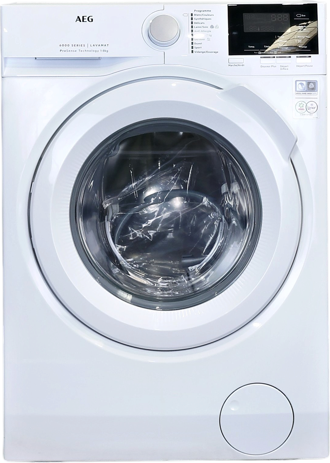 Lave-linge Hublot 8 kg Reconditionné AEG L6FBR842G