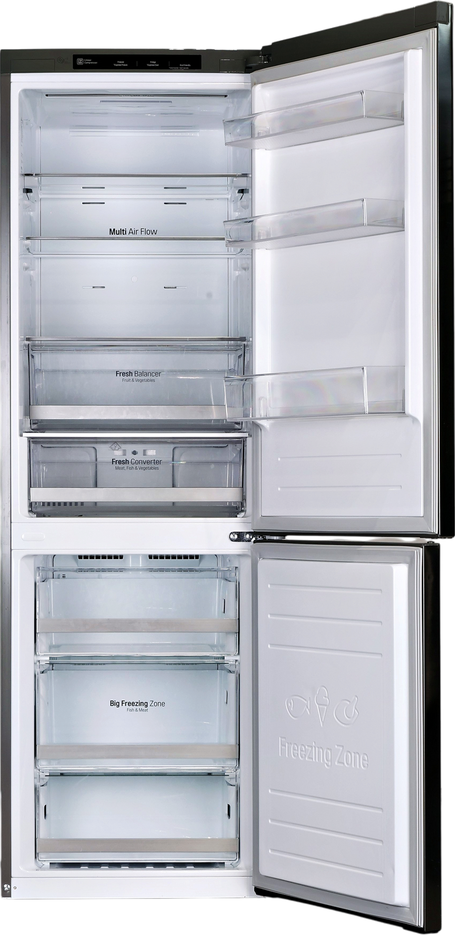 Réfrigérateur Avec Congélateur 341 Litres Reconditionné LG GBB71PZEZN