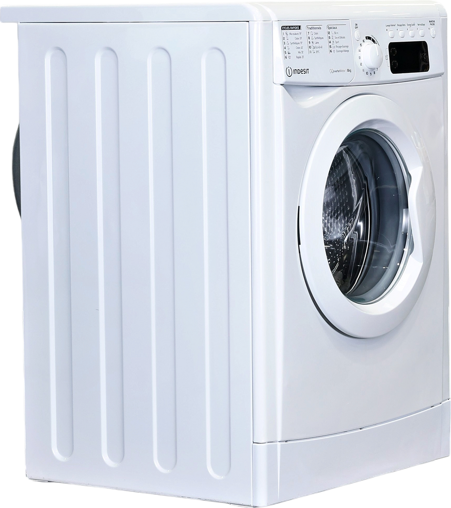 Lave-linge Hublot 8 kg Reconditionné INDESIT EWE81483WFRN