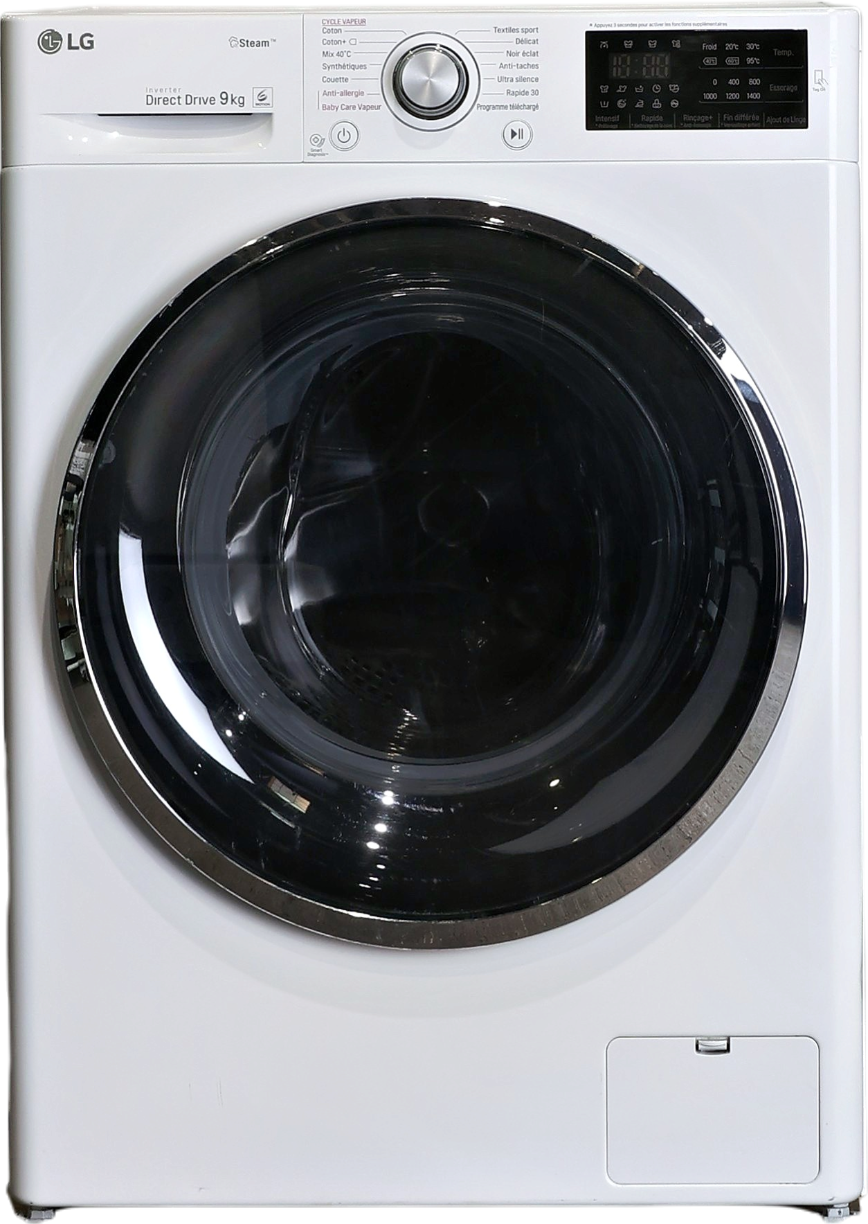 Lave-linge Hublot 9 kg Reconditionné LG F94J61WH