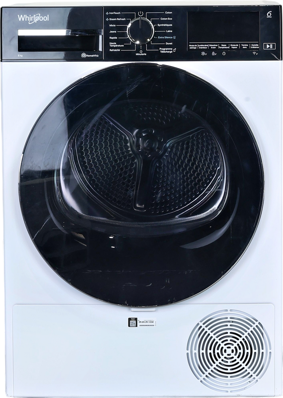 Seche-linge Pompe à Chaleur 8 kg Reconditionné WHIRLPOOL CWD86MWBRFR