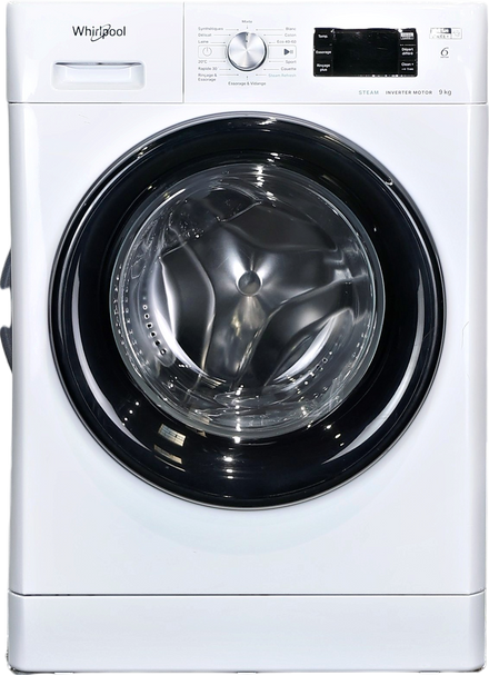Lave-linge Hublot 9 kg Reconditionné WHIRLPOOL FFBP9469BVFR
