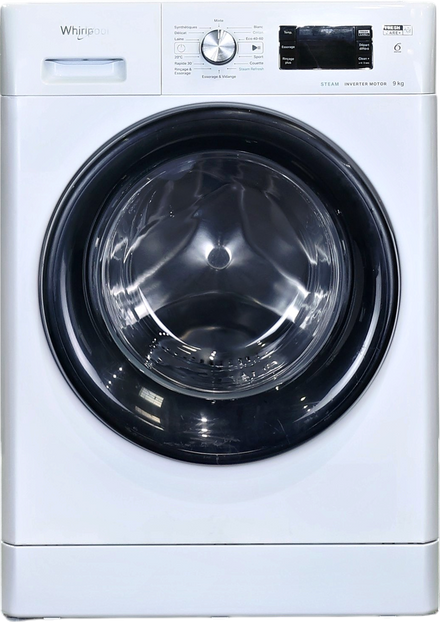 Lave-linge Hublot 9 kg Reconditionné WHIRLPOOL FFBP9489BVFR