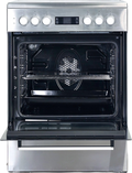 Cuisinière Vitrocéramique 72 L Reconditionné BEKO FSE67300XCS