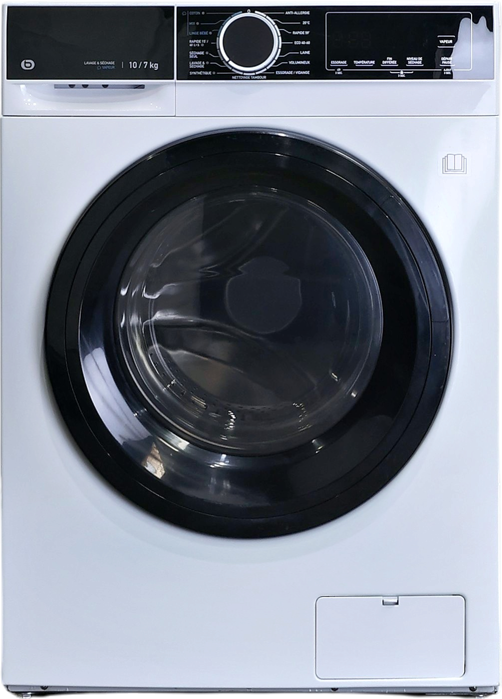 Lave-linge Sechant 10 kg Reconditionné ESSENTIEL B ELS107-1b