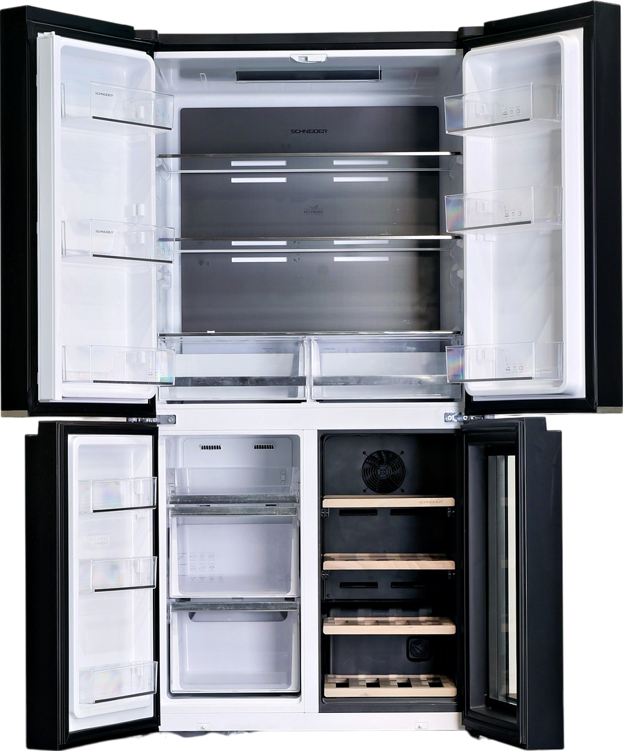 Réfrigérateur Multi-portes 606 Litres Reconditionné SCHNEIDER SCMDCV605NFDAX