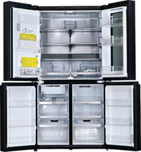 Réfrigérateur Avec Congélateur 638 Litres Reconditionné LG GMG960EVEE