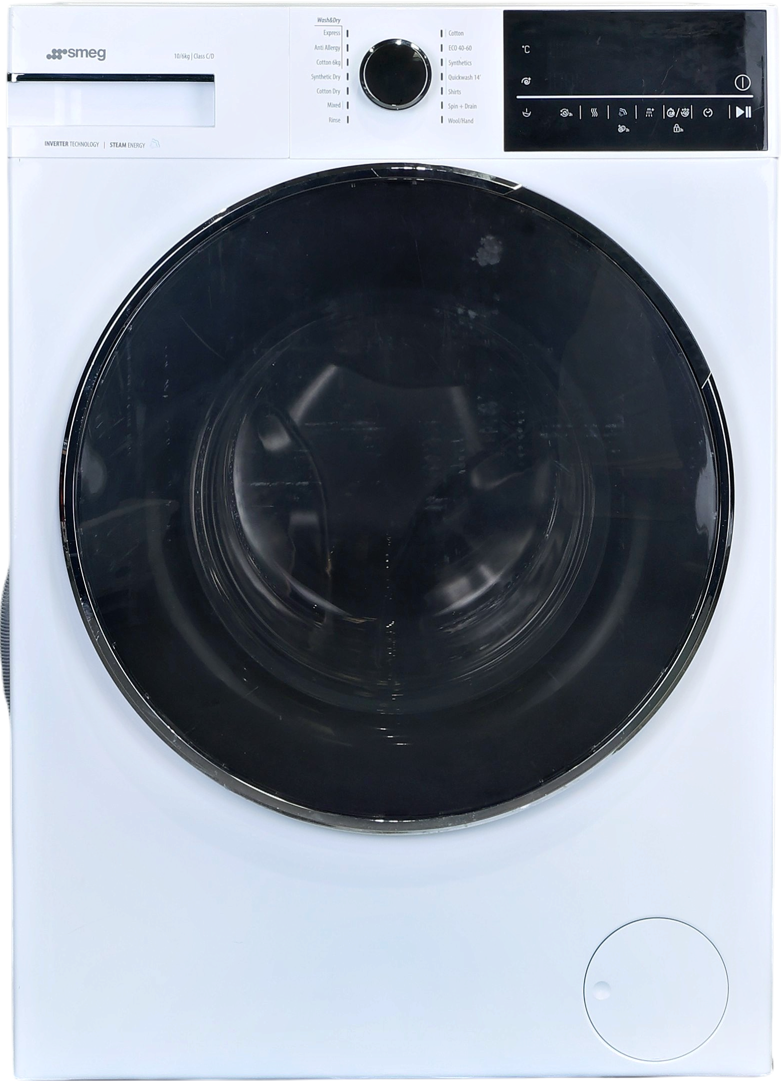Lave-linge Sechant 10 kg Reconditionné SMEG WDN064SLDIN