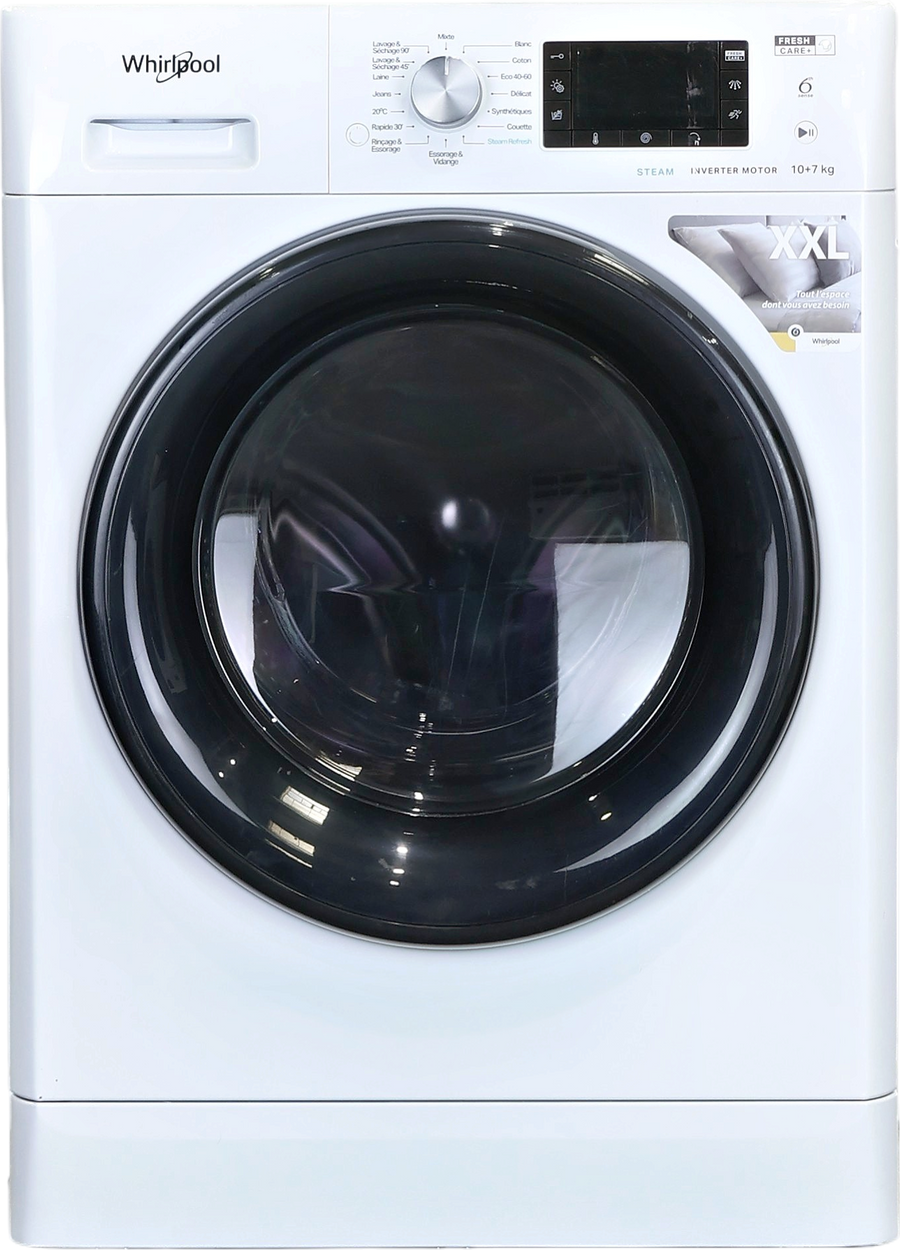 Lave-linge Sechant 10 kg Reconditionné WHIRLPOOL FFDD1074489BVFR