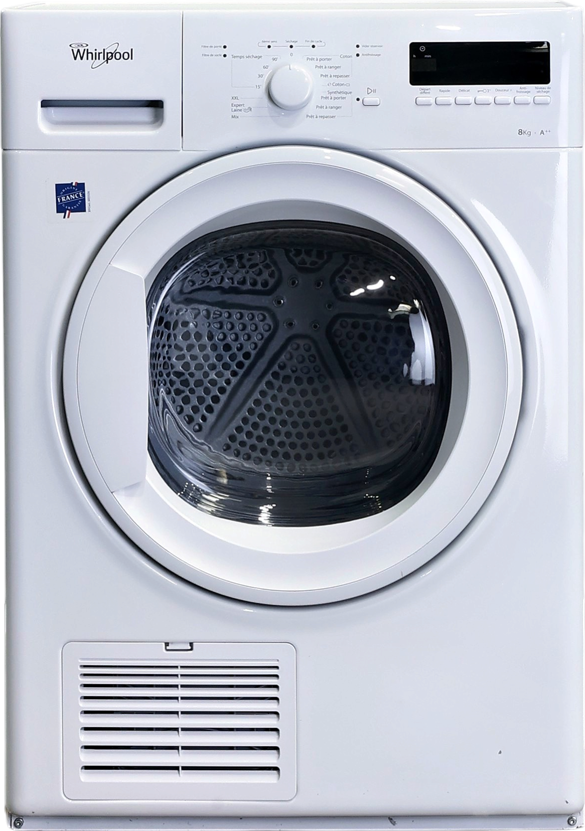 Seche-linge Pompe à Chaleur 8 kg Reconditionné WHIRLPOOL HGELX80412