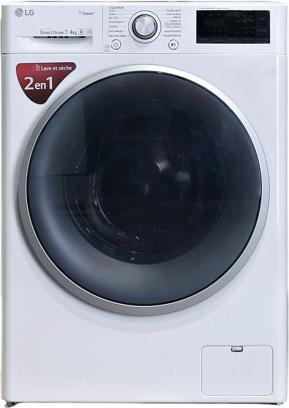 Lave-linge Sechant 7 kg Reconditionné LG F742j71wrs