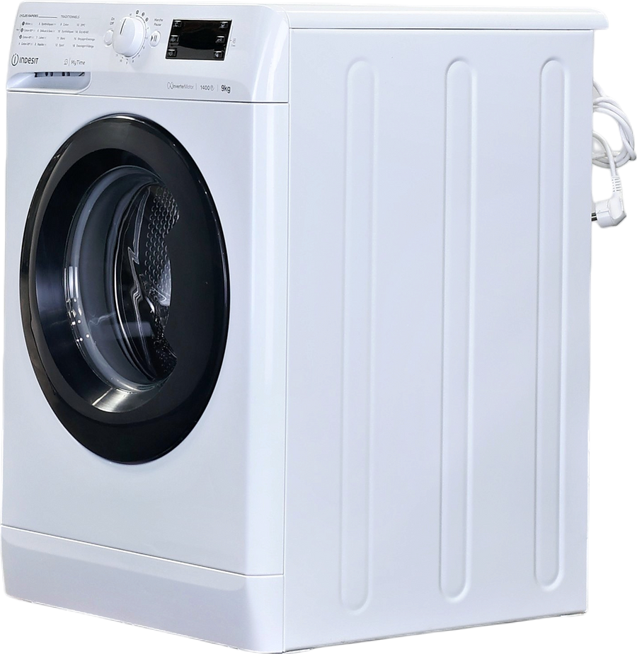 Lave-linge Hublot 9 kg Reconditionné INDESIT MTWED91495WKFR