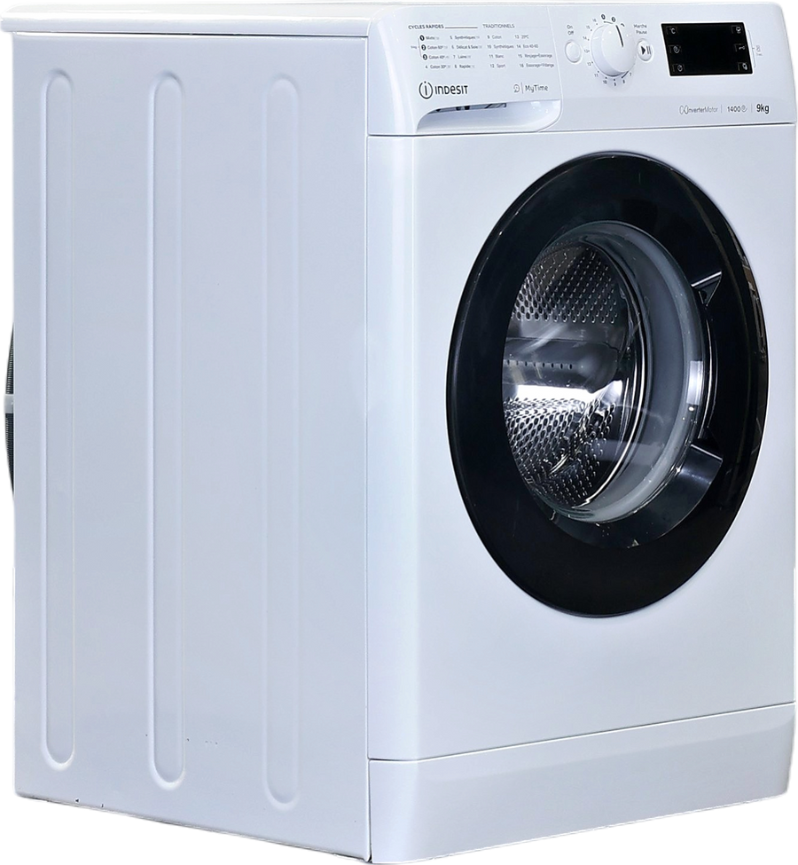 Lave-linge Hublot 9 kg Reconditionné INDESIT MTWED91495WKFR