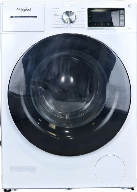 Lave-linge Hublot 8 kg Reconditionné WHIRLPOOL W7X89BSILENCEFR