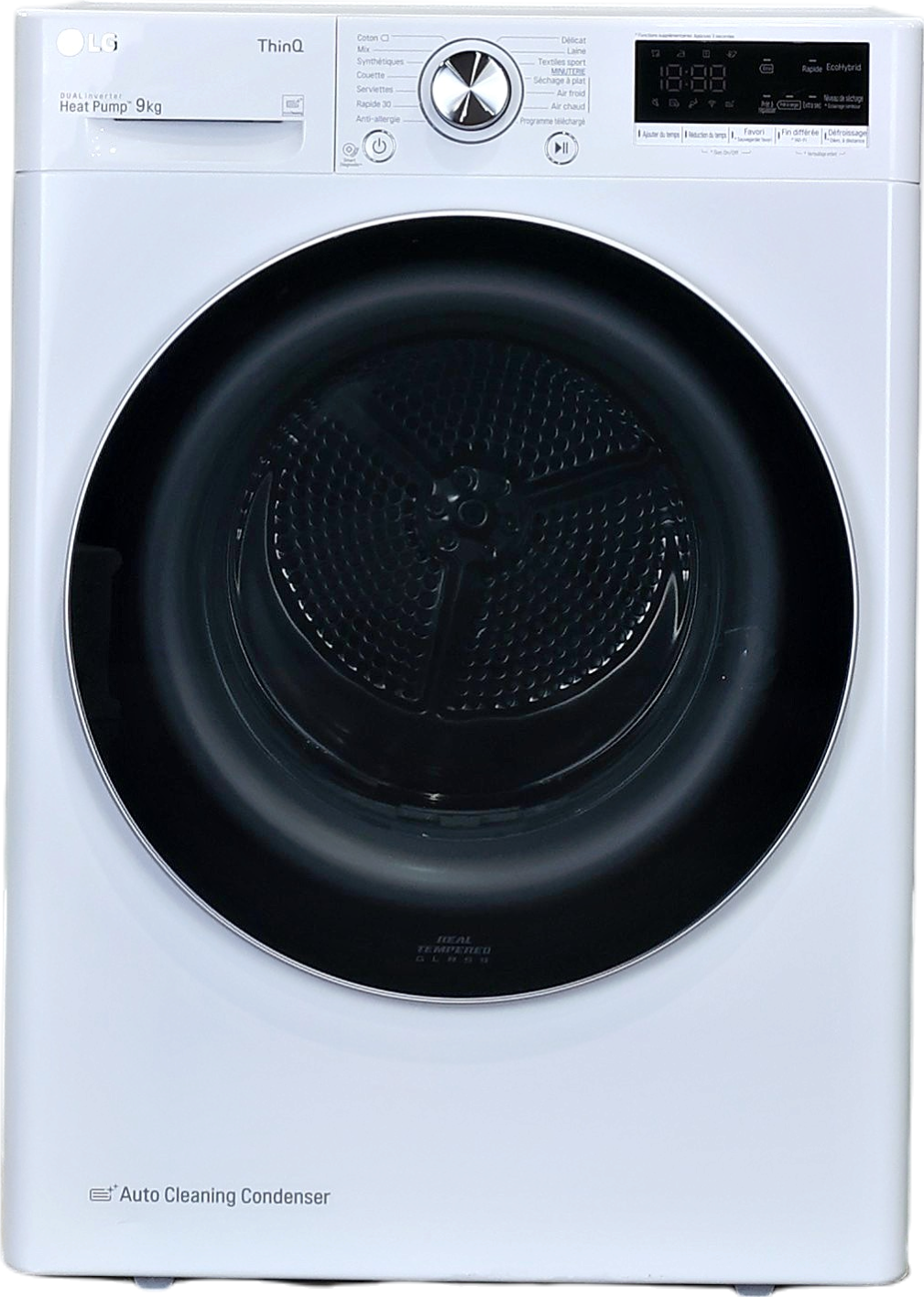 Seche-linge Pompe à Chaleur 9 kg Reconditionné LG RH9V71WH