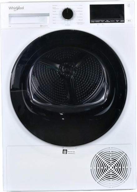 Seche-linge Pompe à Chaleur 9 kg Reconditionné WHIRLPOOL CWD93MWBSFRX
