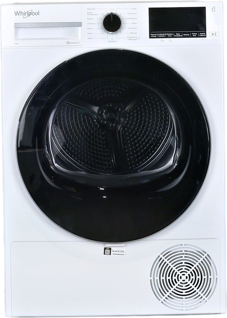 Seche-linge Pompe à Chaleur 9 kg Reconditionné WHIRLPOOL CWD93MWBSFRX