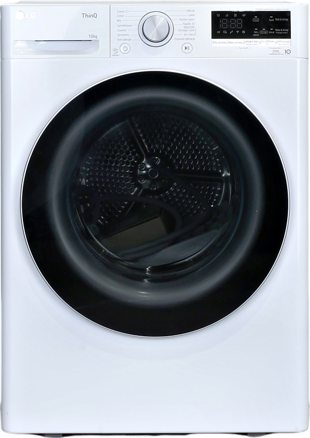 Seche-linge Pompe à Chaleur 10 kg Reconditionné LG RH1V51WH