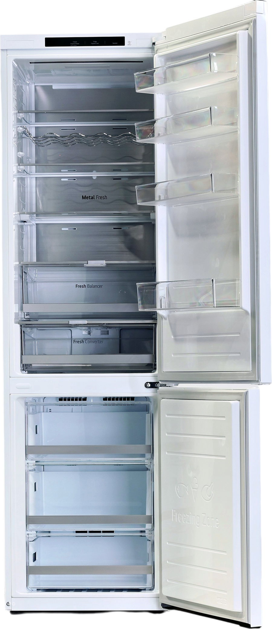 Réfrigérateur Avec Congélateur 384 Litres Reconditionné LG GBB72SWVDN