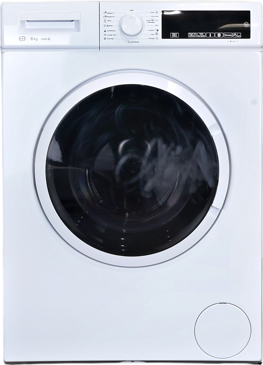 Lave-linge Hublot 8 kg Reconditionné ESSENTIEL B ELF814-3b