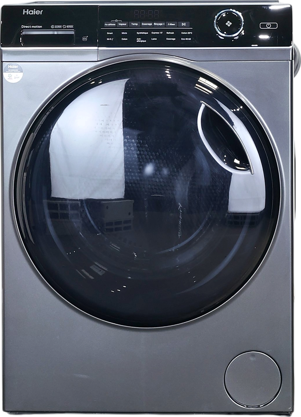 Lave-linge Hublot 10 kg Reconditionné HAIER HW100-B14959S8U1