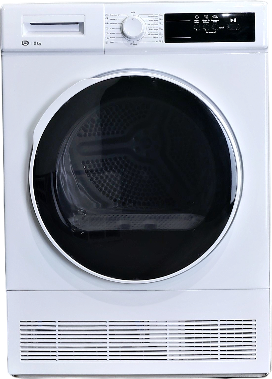 Seche-linge à Condensation 8 kg Reconditionné ESSENTIEL B ESLC8-6b