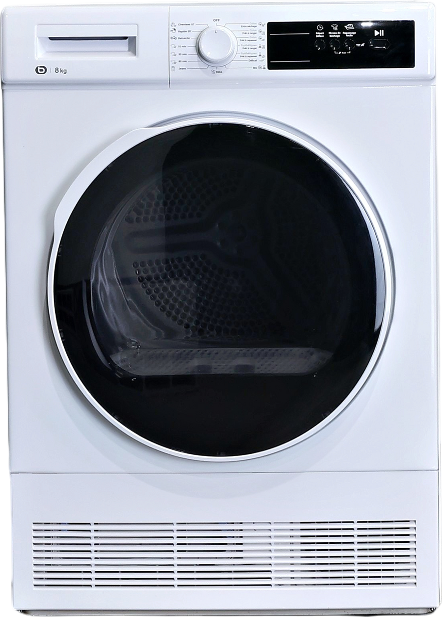 Seche-linge à Condensation 8 kg Reconditionné ESSENTIEL B ESLC8-6b