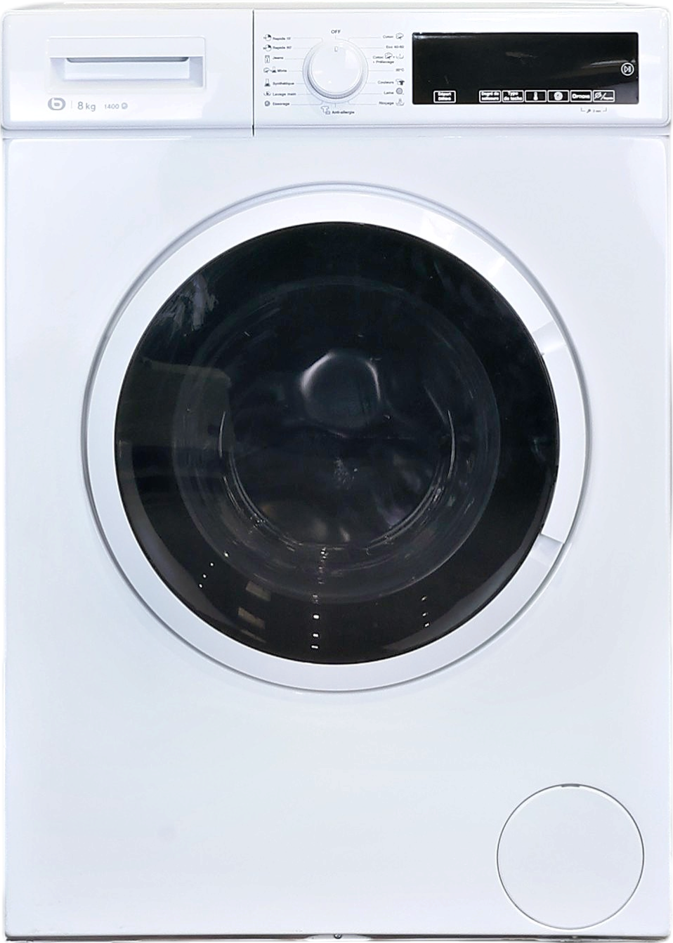 Lave-linge Hublot 8 kg Reconditionné ESSENTIEL B ELF814-3b