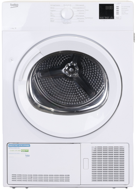Seche-linge à Condensation 8 kg Reconditionné BEKO DCB816W