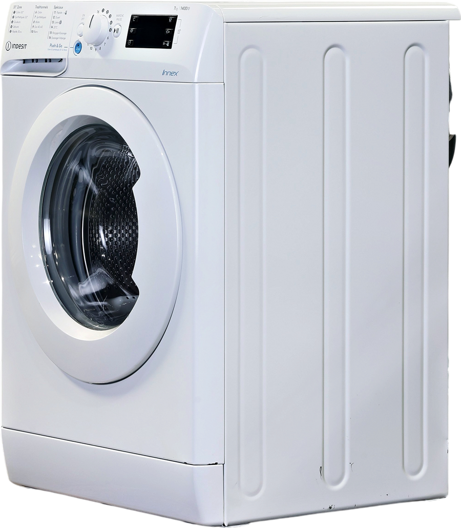 Lave-linge Hublot 7 kg Reconditionné INDESIT BWE71452XWFRN
