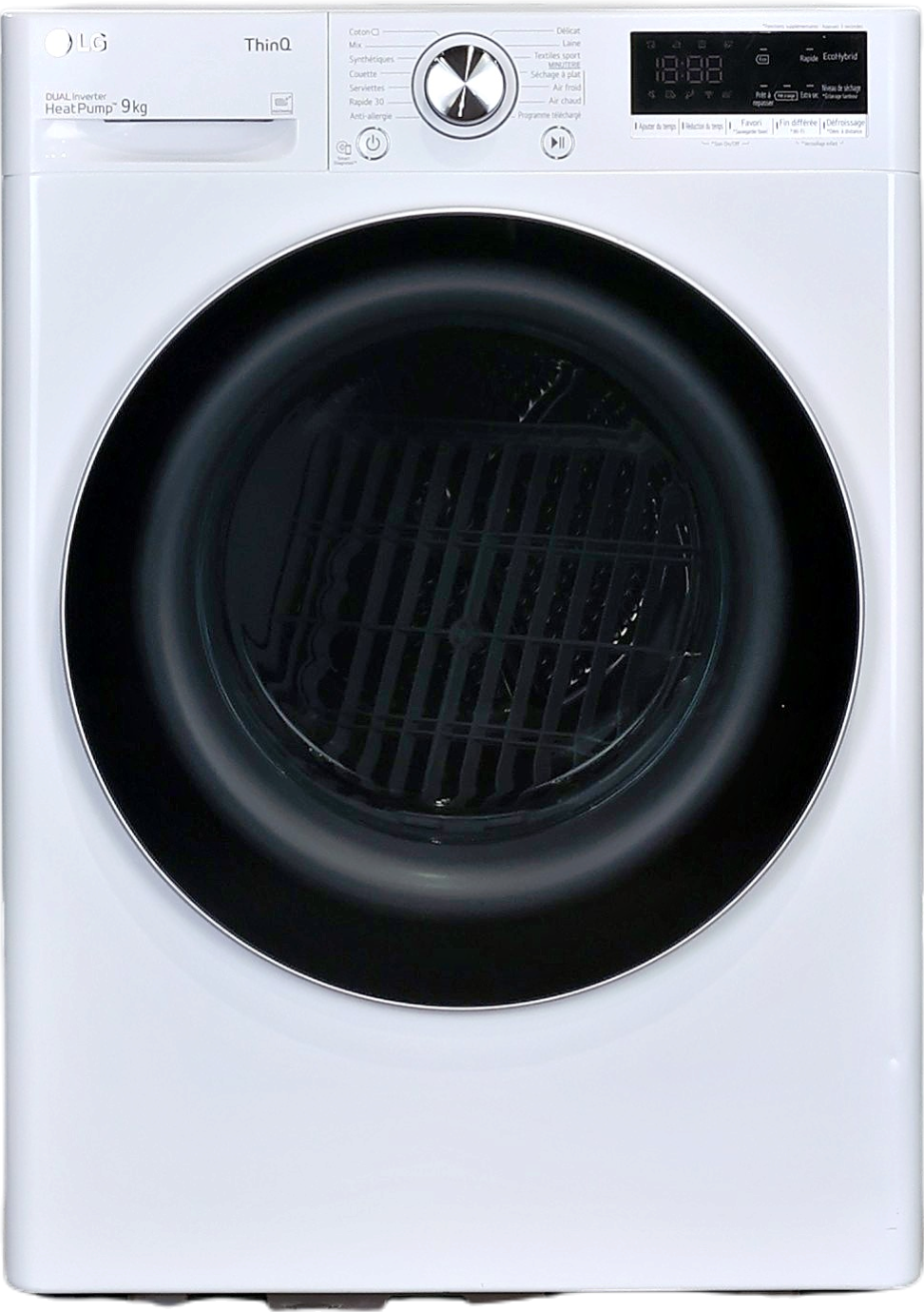 Seche-linge Pompe à Chaleur 9 kg Reconditionné LG RH9V71WH