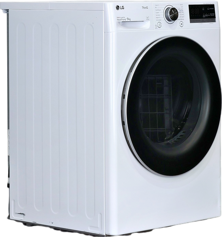 Seche-linge Pompe à Chaleur 9 kg Reconditionné LG RH9V71WH