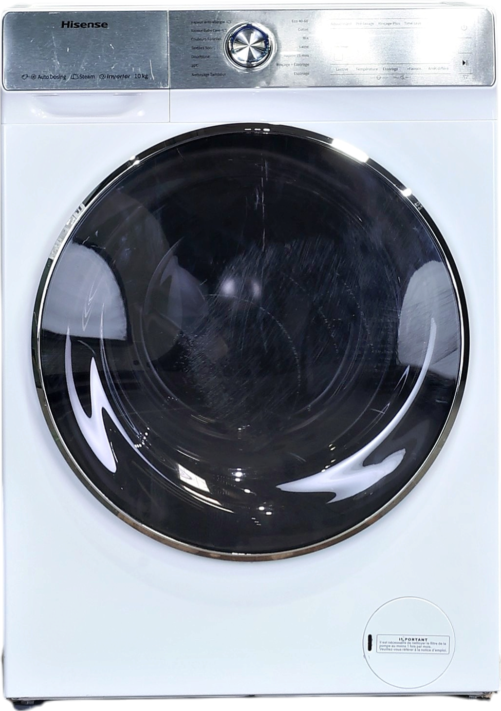 Lave-linge Hublot 10 kg Reconditionné HISENSE WFQR1014EVAJM