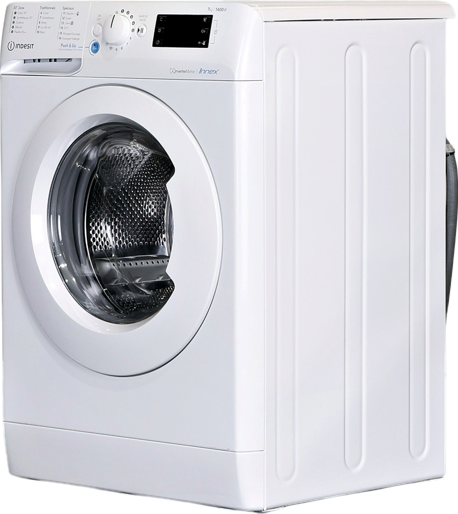 Lave-linge Hublot 7 kg Reconditionné INDESIT BWE71484XWFRN