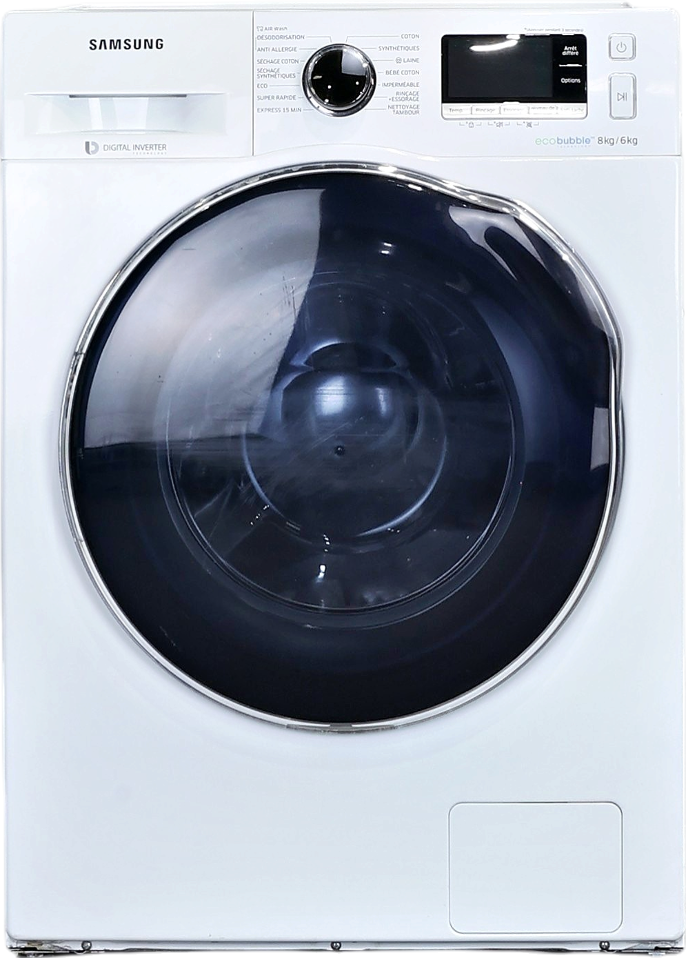 Lave-linge Sechant 8 kg Reconditionné SAMSUNG WD80J6410AW