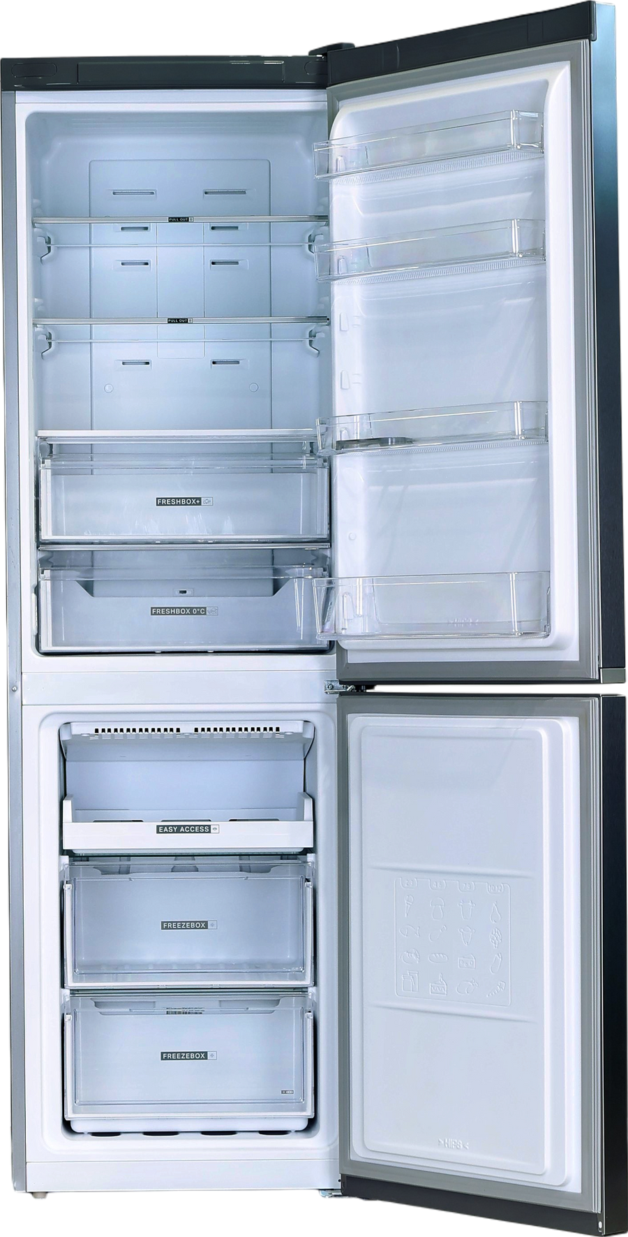 Réfrigérateur Avec Congélateur 343 Litres Reconditionné WHIRLPOOL W7821OOX