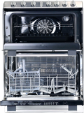 Cuisinière Combinée 38 L Reconditionné ROSIERES TRV60NOIN/1