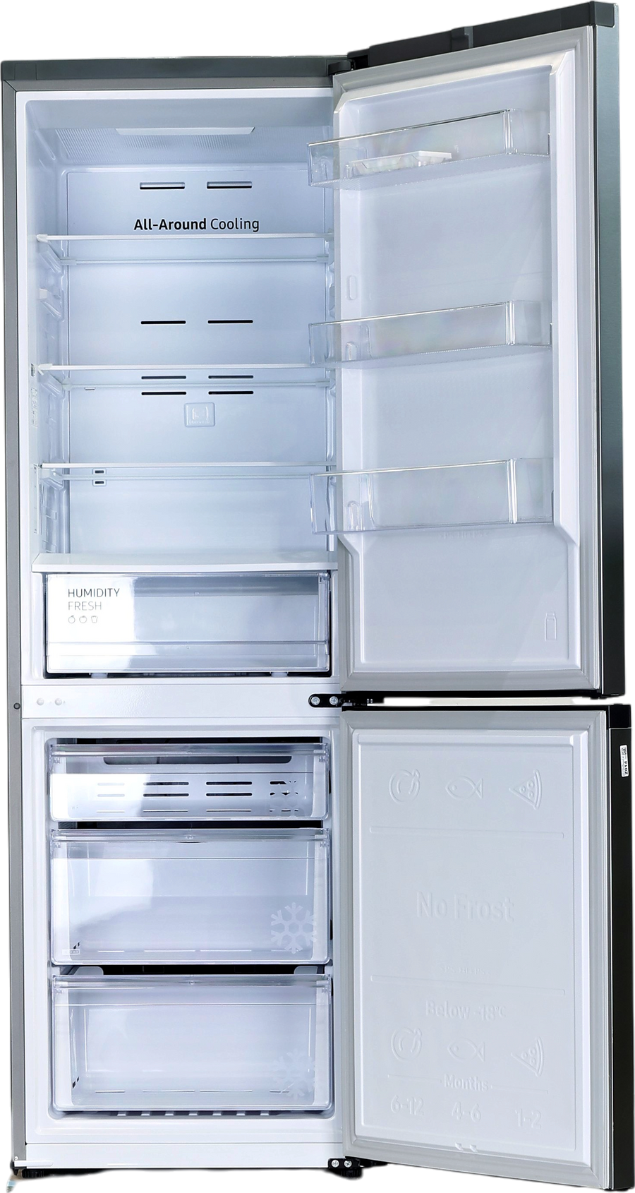 Réfrigérateur Avec Congélateur 344 Litres Reconditionné SAMSUNG RB34C600CSA