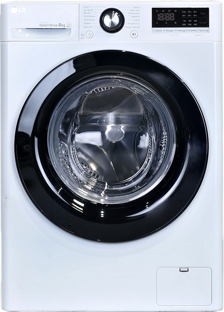 Lave-linge Hublot 8 kg Reconditionné LG F84N25WH