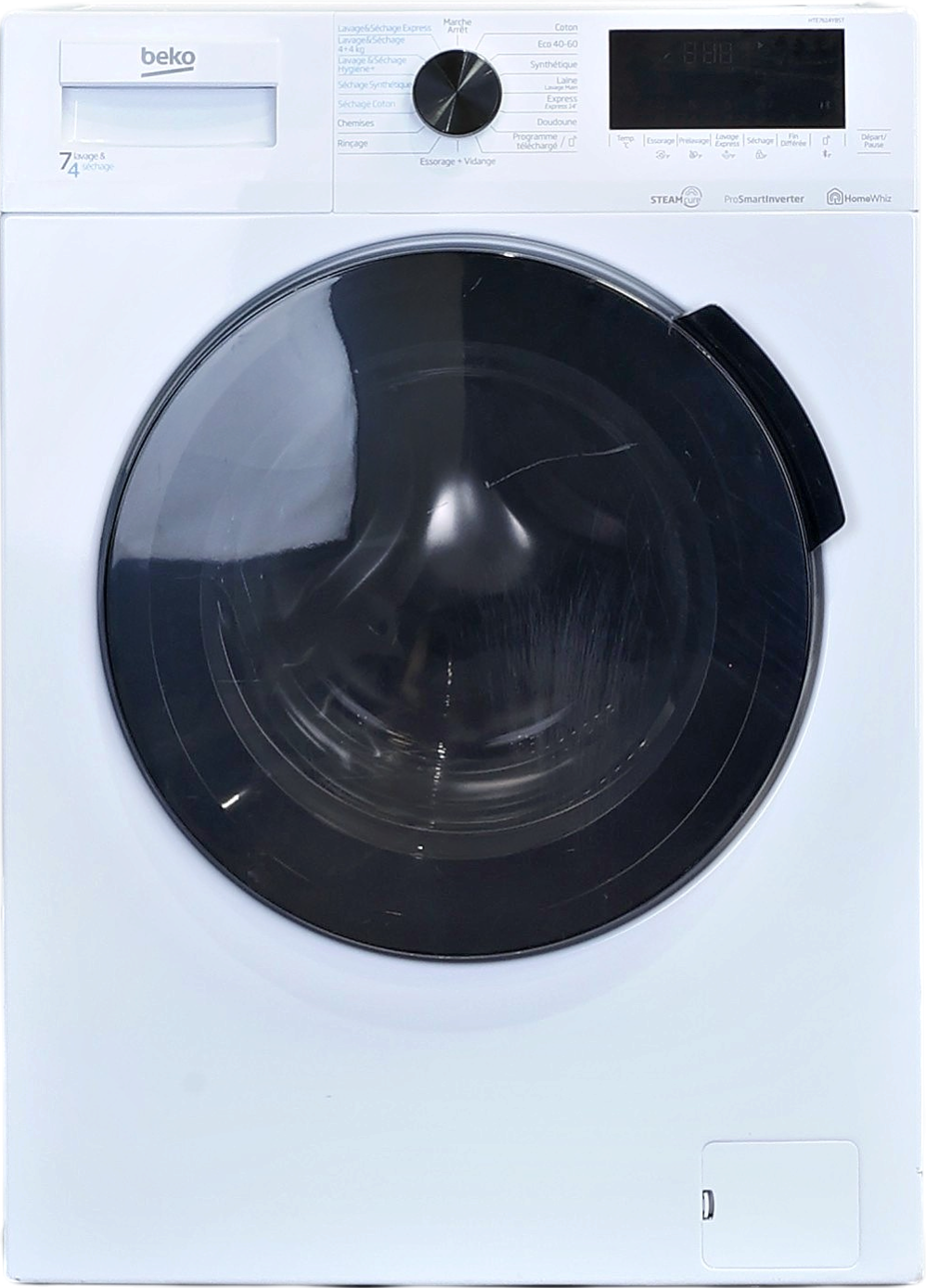 Lave-linge Sechant 7 kg Reconditionné BEKO HTE7614YBST