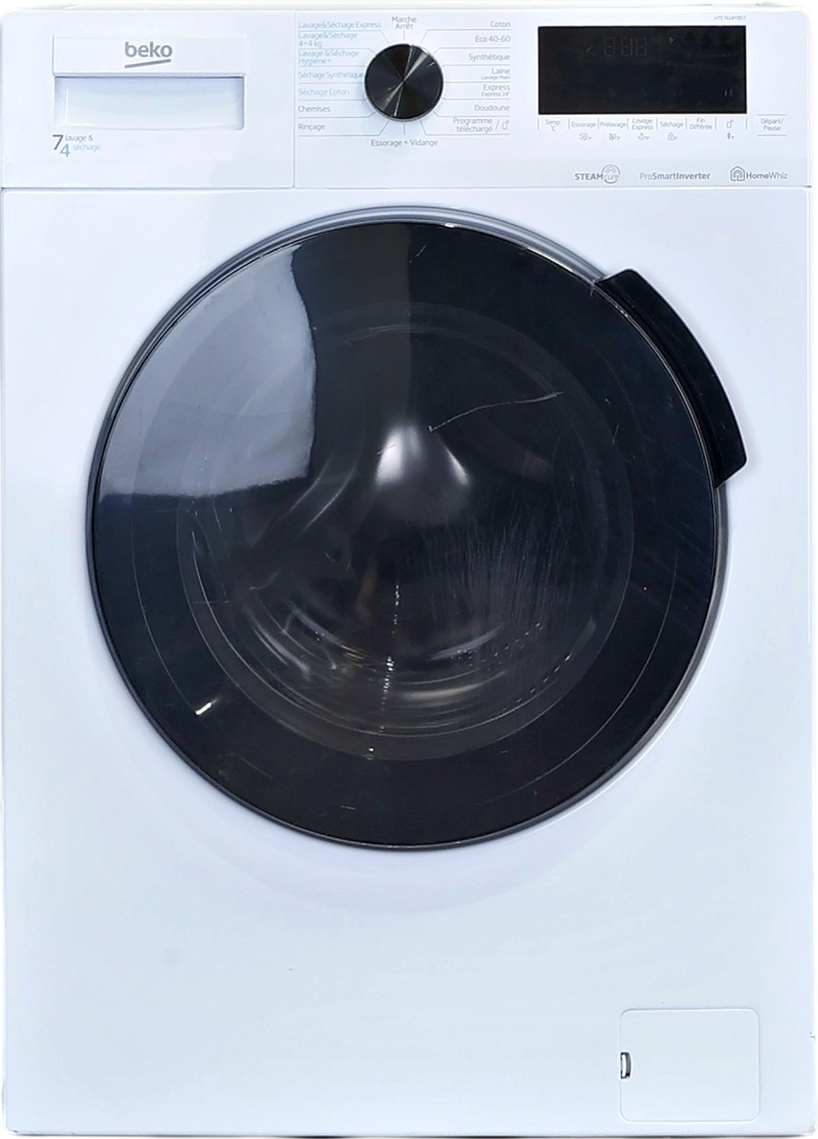 Lave-linge Sechant 7 kg Reconditionné BEKO HTE7614YBST