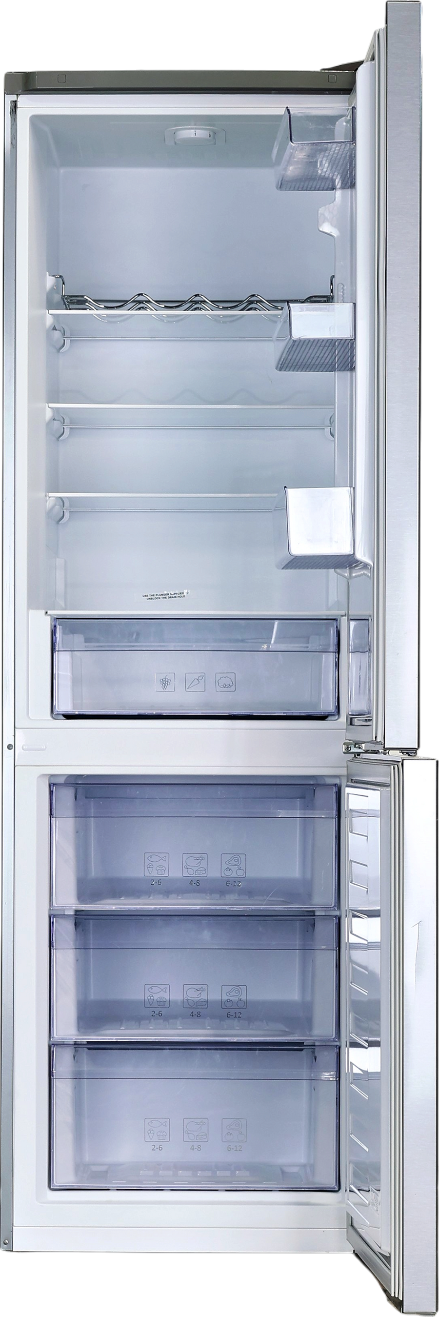 Réfrigérateur Avec Congélateur 343 Litres Reconditionné BEKO RCSA366K30XB