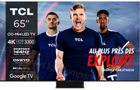 Téléviseur LED 65 pouces Reconditionné TCL 65C89B 164 cm (65")