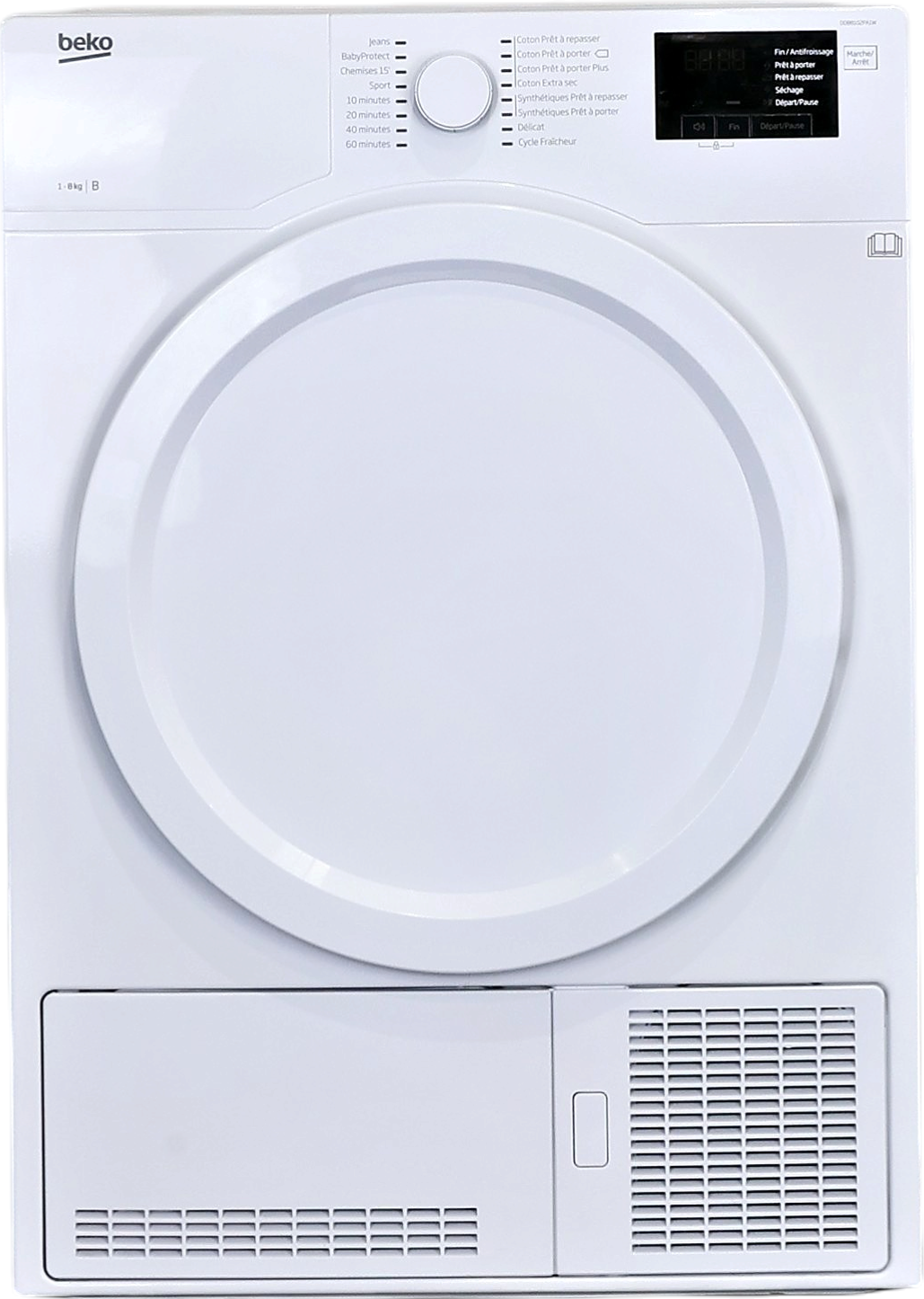 Seche-linge à Condensation 8 kg Reconditionné BEKO DDB8102PA1W