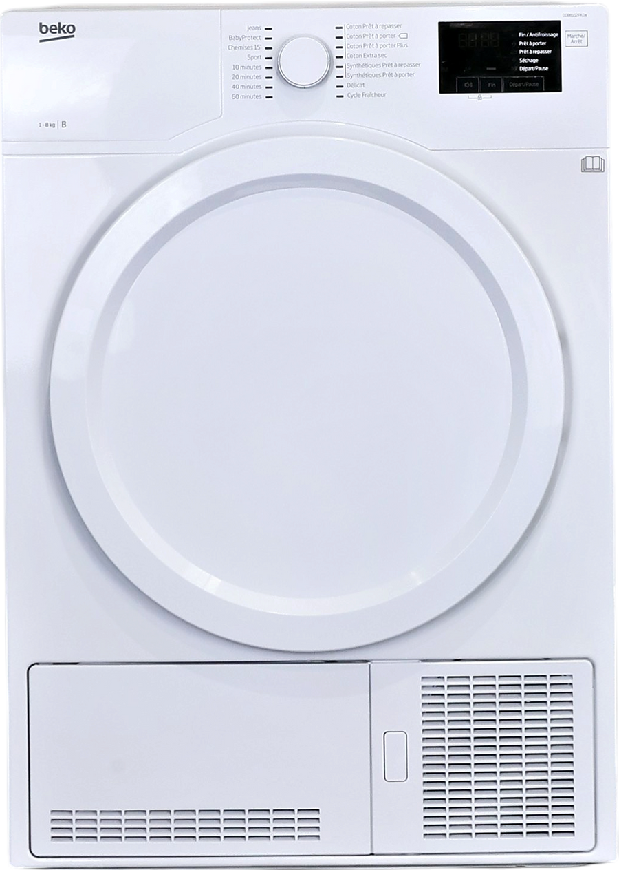 Seche-linge à Condensation 8 kg Reconditionné BEKO DDB8102PA1W