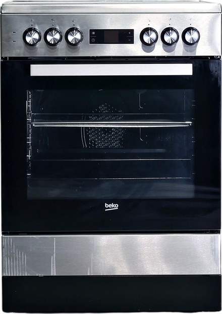 Cuisinière Vitrocéramique 72 L Reconditionné BEKO FSM67320GXS