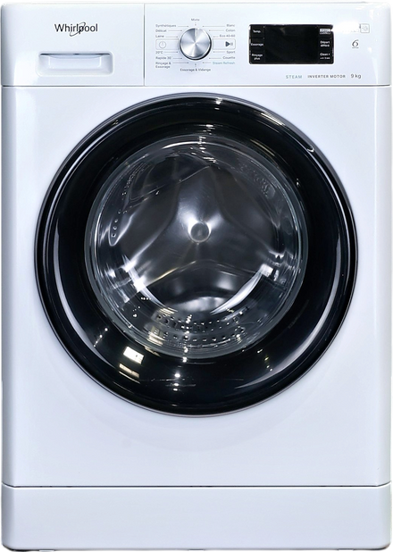 Lave-linge Hublot 9 kg Reconditionné WHIRLPOOL FFBP9469BVFR