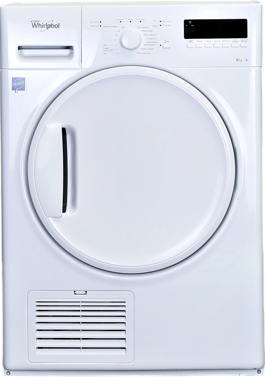 Seche-linge à Condensation 8 kg Reconditionné WHIRLPOOL DELX80113