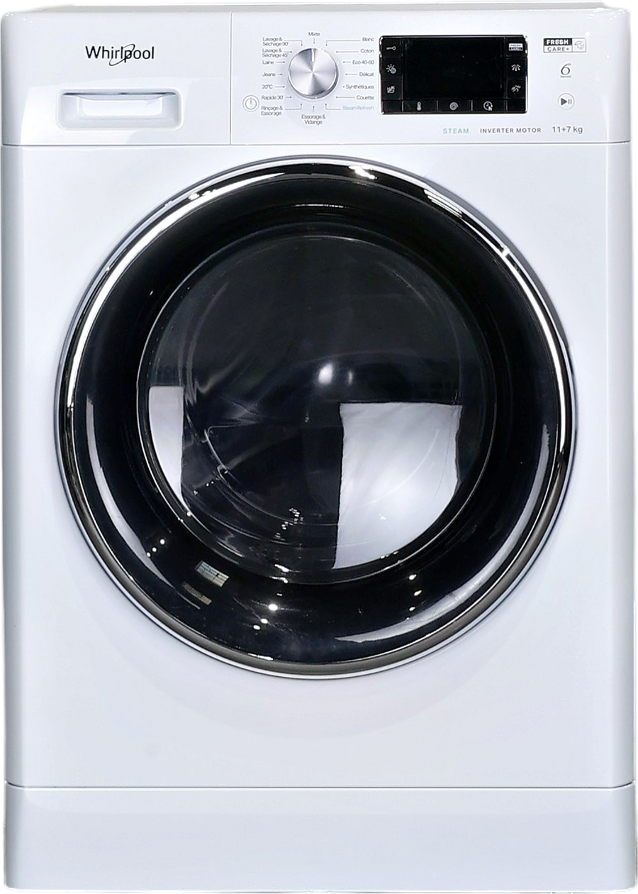 Lave-linge Sechant 11 kg Reconditionné WHIRLPOOL FFWDD1176258BCVFR