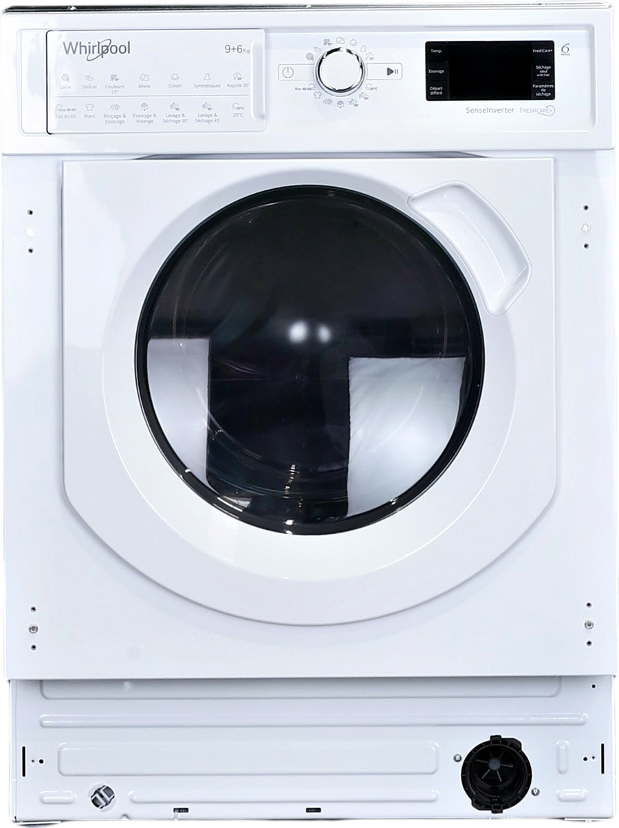 Lave-linge Hublot 9 kg Reconditionné WHIRLPOOL BIWDWG96146FR
